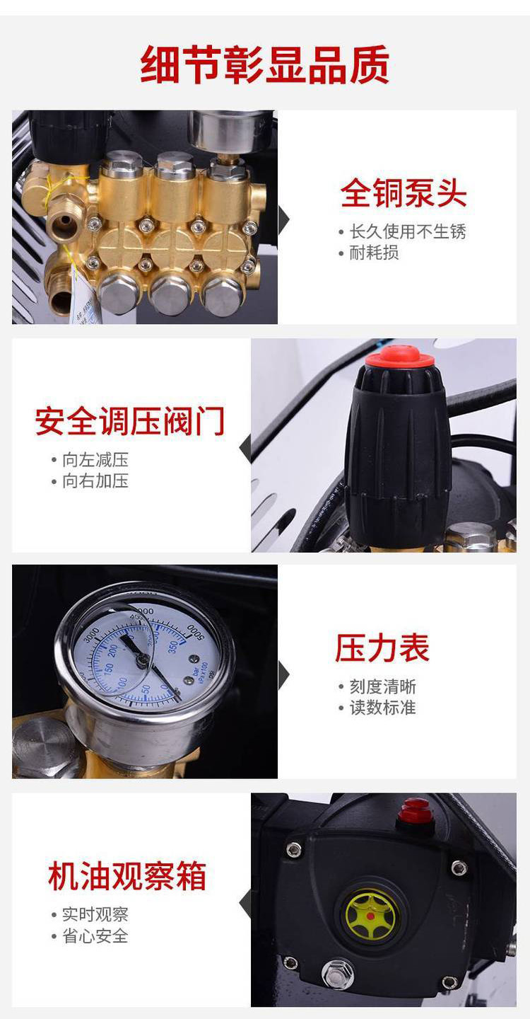 青州超高压清洗机细节特点